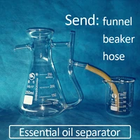 essential oil hydrolate separator essential oil collector extraction separation bottle fractionation bottle 250 500 1000ml
