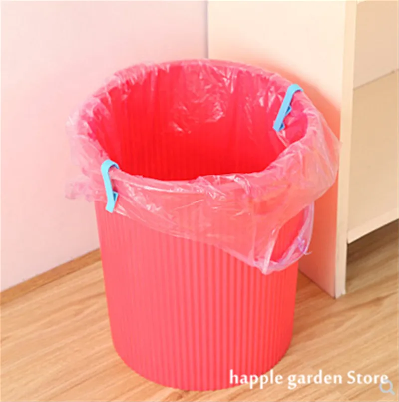 Из 2 предметов мусорный мешок для мусора держатель фиксированного клипса корзина