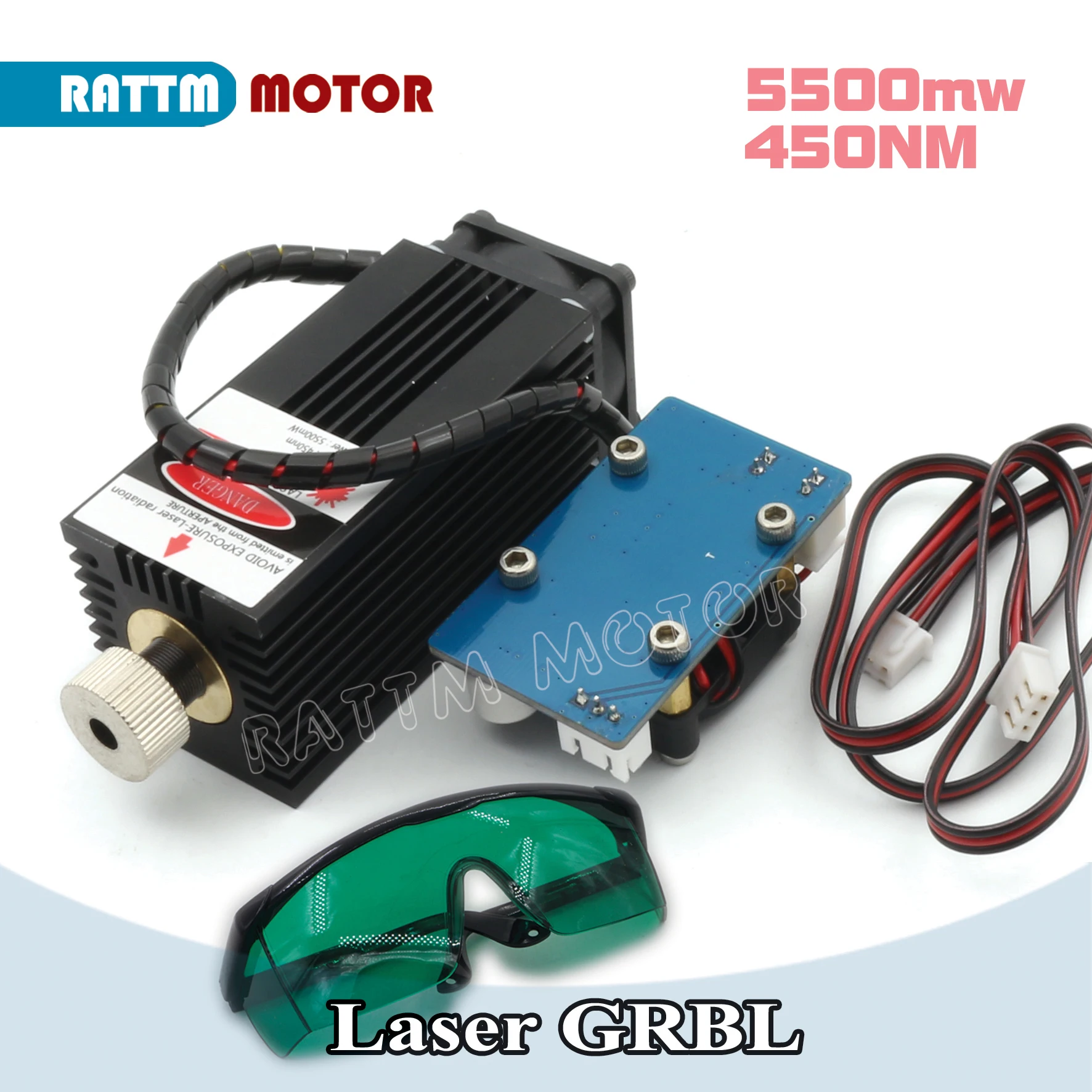 Лазерный модуль для гравировки по дереву и пластику 10/7/5 5/2 5/1 Вт 1610 нм |