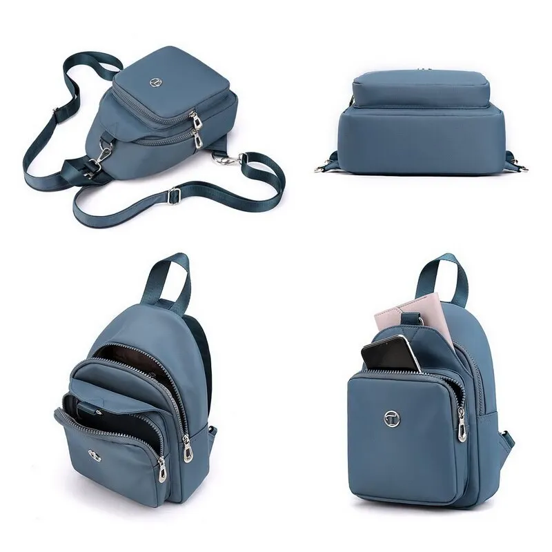 Модный женский небольшой рюкзак водонепроницаемый мини Оксфорд маленькие