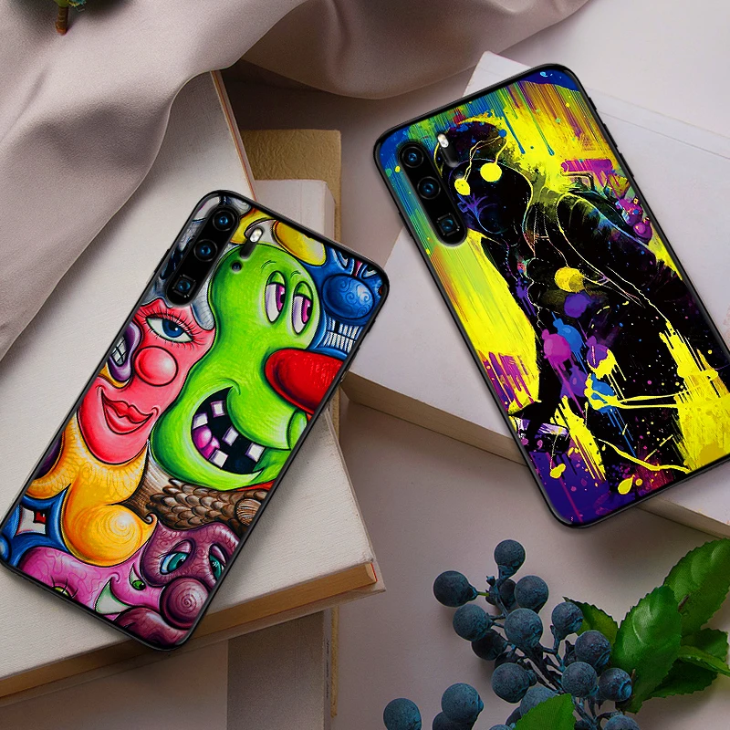 Граффити тату для huawei Honor 6A 7A 3 Гб оперативной памяти Pro 7X 8X 9X 8 9 10 Lite Plus Примечание