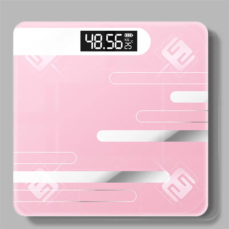 Напольные весы CE для ванной комнаты стеклянные Умные Электронные с USB зарядкой и