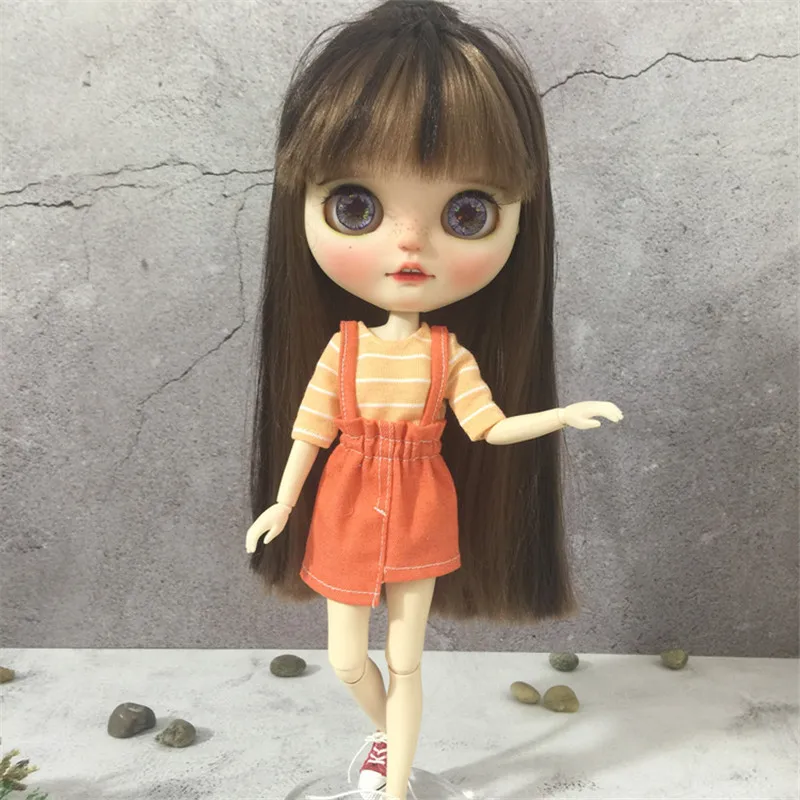 Кукла Blyth одежда новая мода 1/6 BJD 30 см кукла ремешок платье для поколения девочка