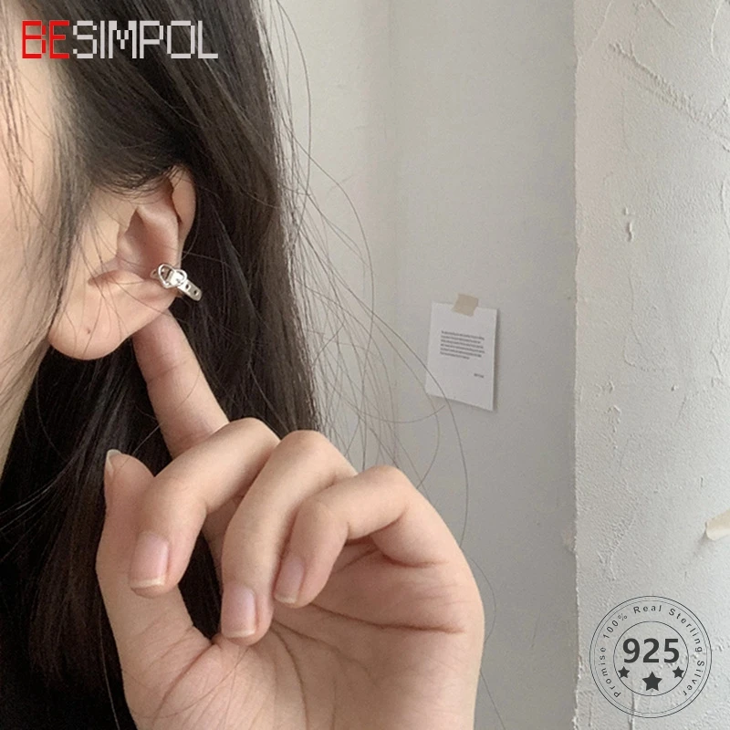 

Серьги-клипсы женские из серебра 925 пробы