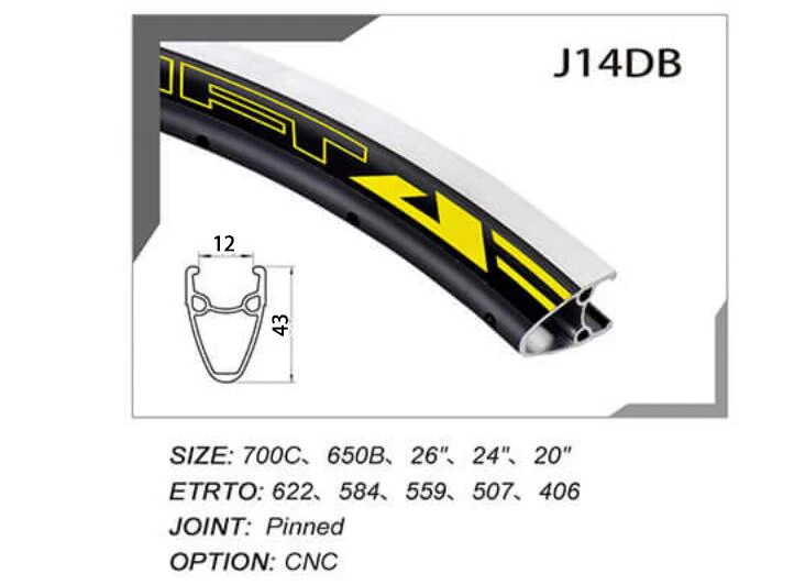 700C обод велосипеда дорожный велосипед алюминиевый сплав 43 мм V тормоз Аксессуары
