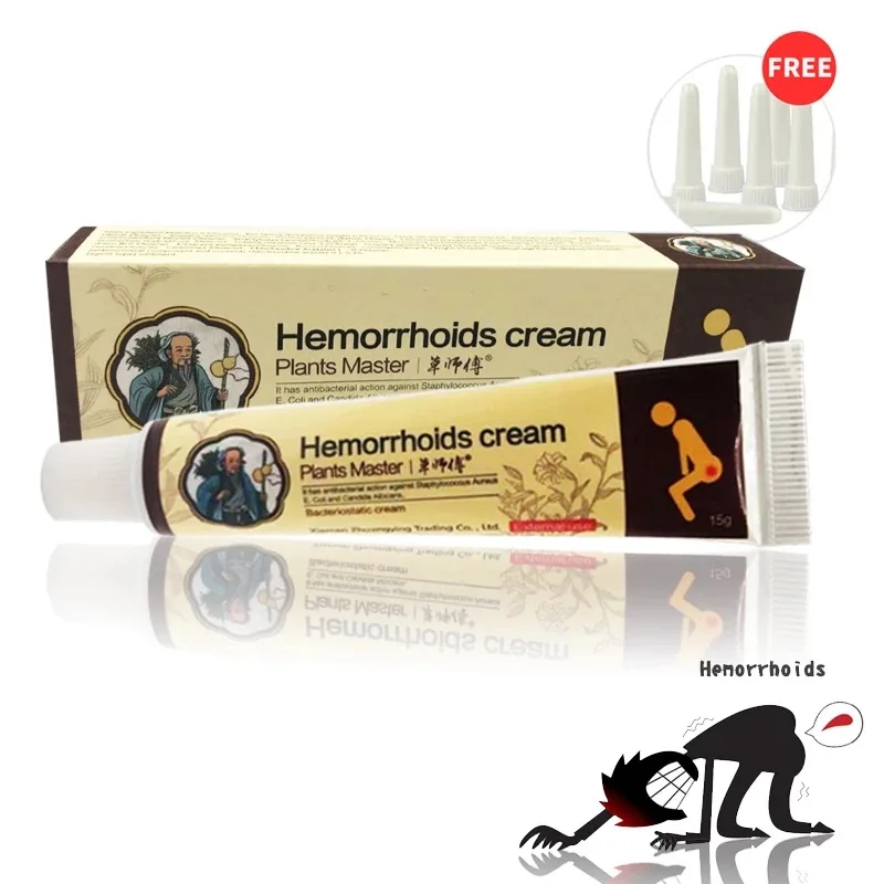 

15g/1pc Hemorrhoids Ointment Which Can Be Used To Care and Cleanse The Private Parts of Hemorrhoids with Herbal Extract