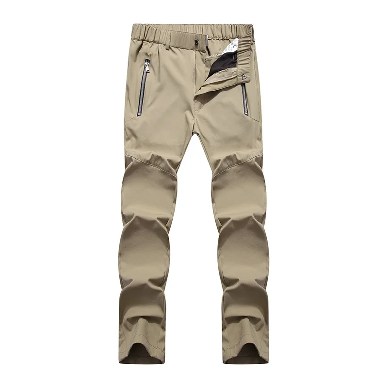 Хит продаж большие размеры однотонные тонкие быстросохнущие штаны для мужчин