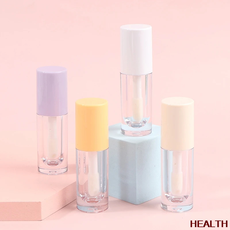 6 мл большая кисть пустая туба для блеска губ бамбуковая крышка цилиндрический