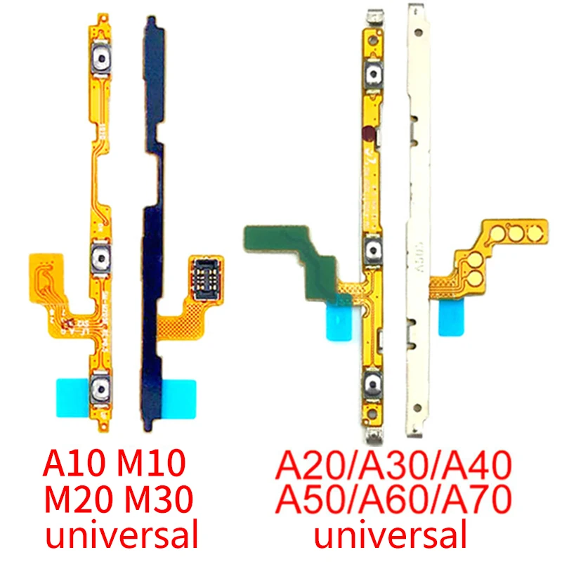 10 шт. или 1 для Samsung Galaxy A10 A20 A30 A50 A60 A70 M10 M20 M30 кнопка включения/выключения громкости