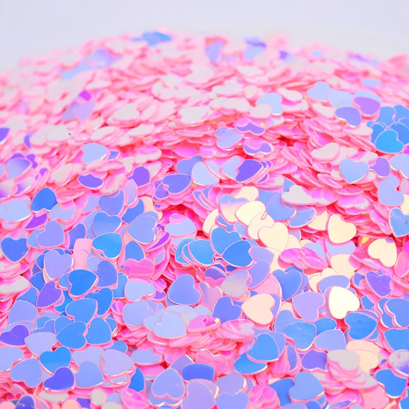 

4mm 10g Golden Confetti Heart Nail Art Sequins For Crafts Handcraft Decorations Fill Glitter Paillettes Wedding Diy Materials