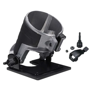 Регулируемая балансировка основание триммера, защита для обработки дерева, отделка хвостовика, фрезерный станок, литье металла + пластик, детали электроинструмента 8, 9 х8, 9 см