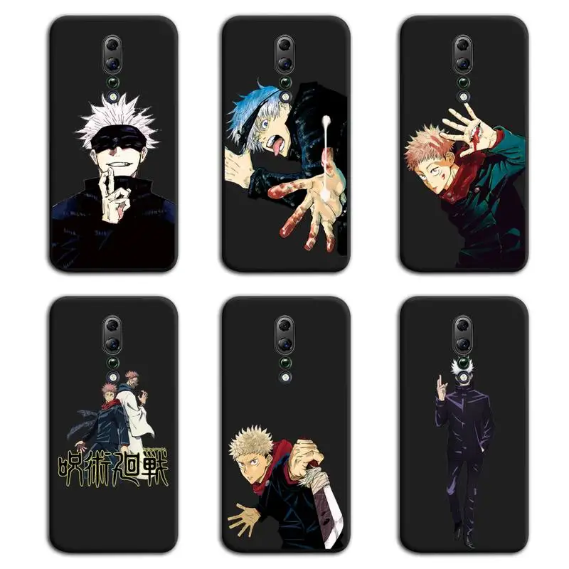 

Anime Jujutsu Kaisen Yuji Itadori Satoru Gojo Phone Cases For Oppo A5 A9 2020 Reno2 z Renoace 3pro A73S A71 F11