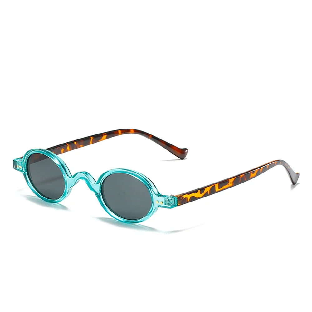 

Fashion Small Round Sunglasses Women Classic Vintage Steampunk Nail Men Sun Glasses Shades UV400 Oval Female Eye Glasses Frame