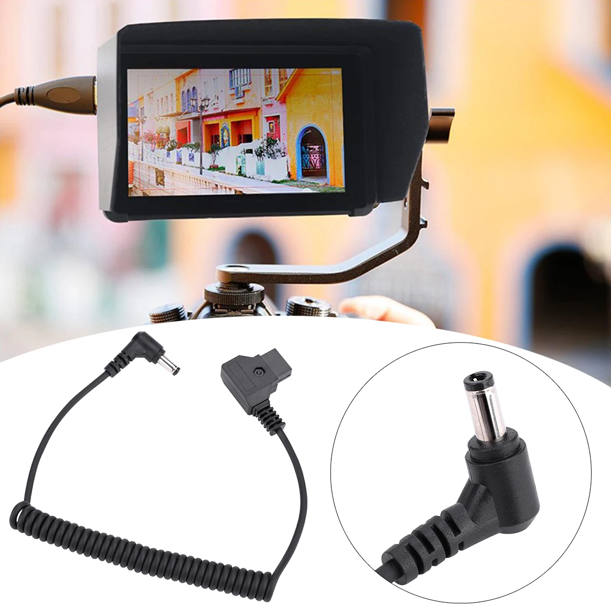 Кабель питания D Tap со штекером на штекер постоянного тока кабель для BMCC BMPC 4K