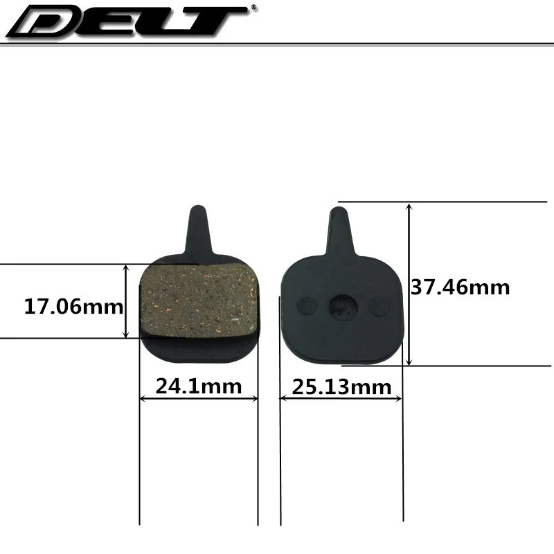 4 пары в коробке MTB горный велосипед дисковые Тормозные колодки для Tektro IO Nove IA