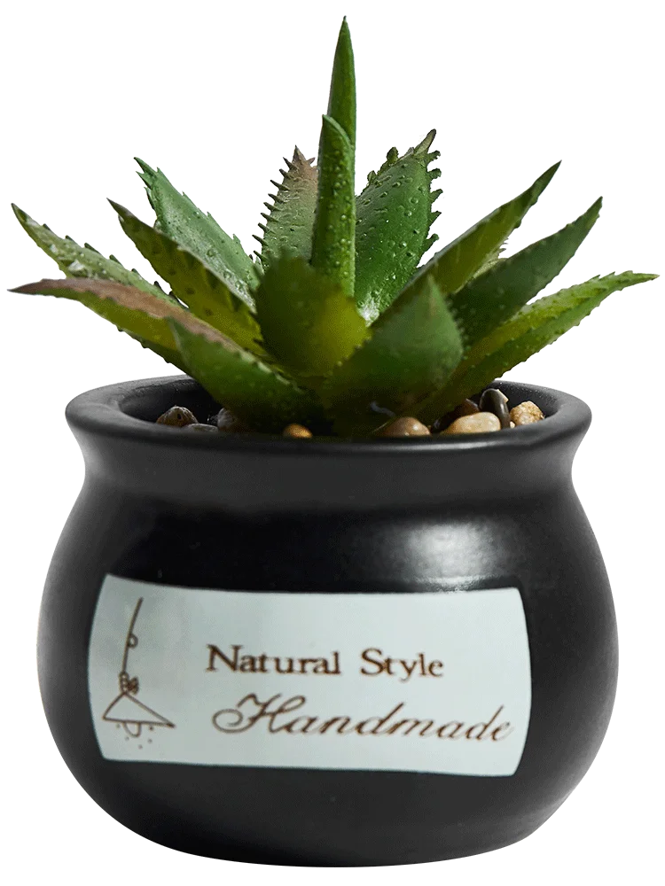 Керамический горшок для цветов искусственный суккуленты бонсай Искусственный