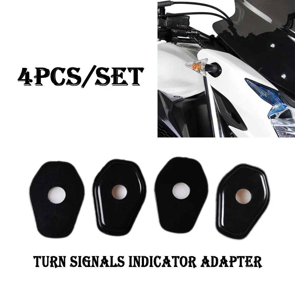 4 шт./компл. адаптер переднего/заднего индикатора мотоцикла поворотники