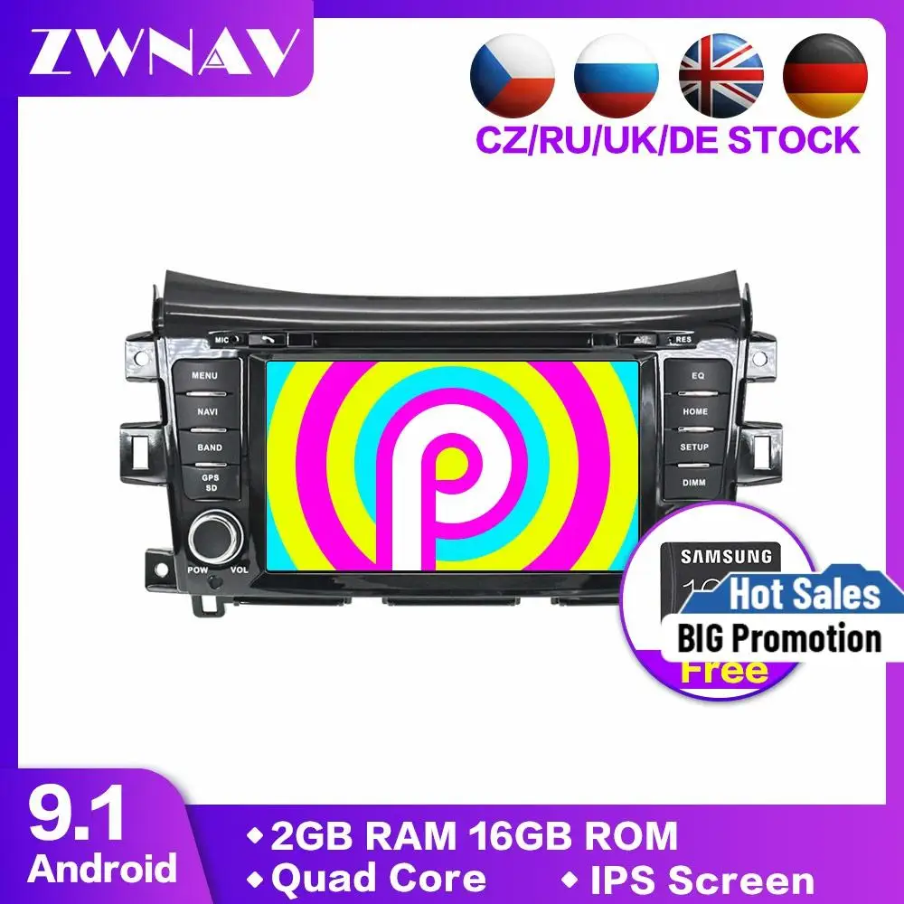 Android 9 1 Авто мультимедийное радио для 2015 2016 2017 2018 2019 Nissan NAVARA Frontier dvd NP300 GPS Navi стерео