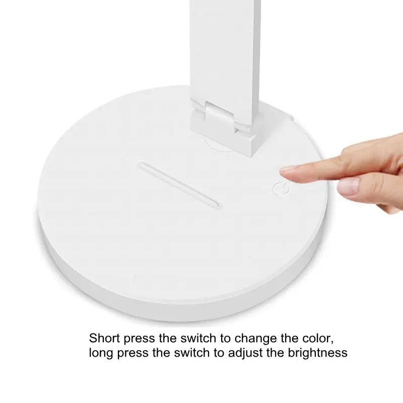 Новый светодиодный Многофункциональный Гибкий Настольный светильник защита