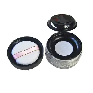 20 г 25 шт.лот Высококачественный Свободный порошковый чехол с просеивателем и буфами, пустой Портативный косметический контейнер для порошка, DIY свободная Порошковая коробка