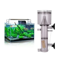 aquarium marine fish coral tank rs 4002 4003 internal hang on air driven protein skimmer with wood stone tubing