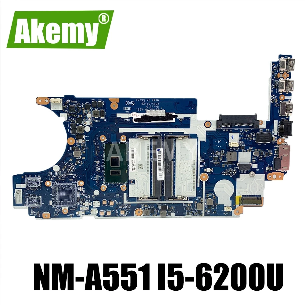 SAMXINNO For Lenovo ThinkPad E460 E460C CE460 NM-A551 Laotop Mainboard Motherboard with i5-6200U CPU | Компьютеры и офис