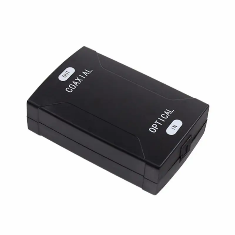 Цифровой оптический к коаксиальному аудио конвертер вход цифровому выходу с DVD