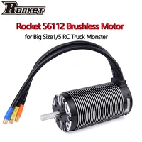 rocket 56112 780kv 700kv 520kv sensorless brushless motor for 15 scale rc car 4 pole 12 slot abec 5 bearing high quality brushl