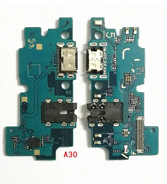 10 шт. протестированный разъем USB для зарядки док станции гибкий кабель Samsung A10 A20 A30