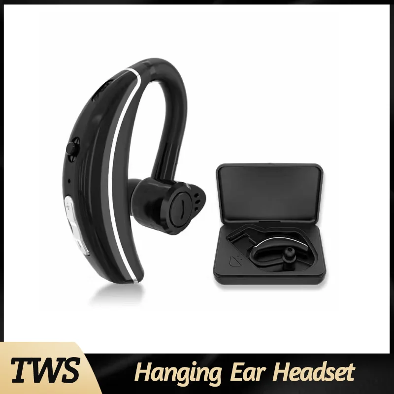 

Unilateral TWS Bluetooth Earbuds Bass True Wireless Stereo Earphones Sport Bluetooth Headphones Ear Hook For IPhone Samsung