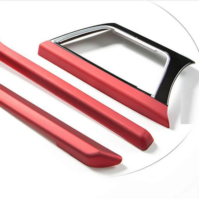 

3Pcs 3 4 Series f30 f34 GT 316i 320li Car Accessory ABS Center Console Decoration Panel Cover Trim