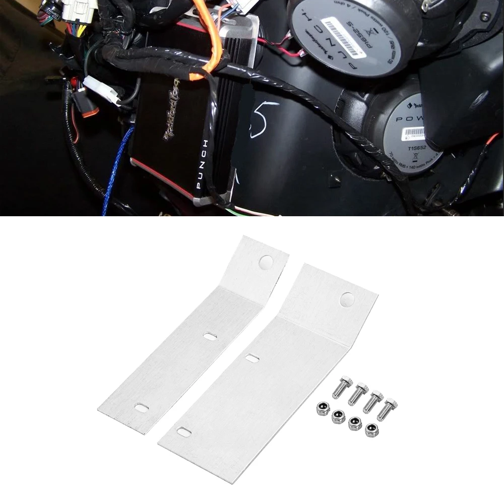 Кронштейн для усилителя Harley Rockford Fosgates 1998 2013 PBR400X4D PBR300X2|Аудио - Цена: 1 647,25 - 1 733,99 руб.