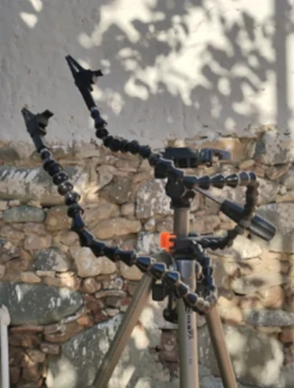 Аксессуары для фотосъемки двойной волшебный зажим макросъемки насекомых цветов