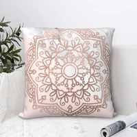 vogue series square pillowcase cushion cover creative home decorative polyester home simple 4545cm