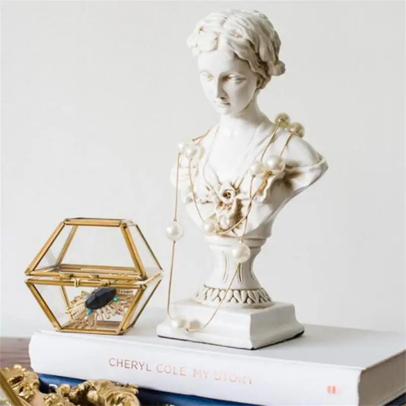 Venus Girl Sculpture Small Resin Retro Greco-Roman European Style Creative Home Decoration Art Photo | Дом и сад