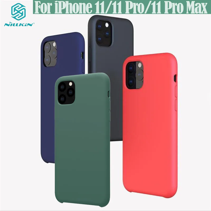 Nillkin чехол для iPhone 11 Pro Max(5,8/6,1/6,5) Поддержка беспроводной зарядный гибкий чистый мягкий силиконовый чехол-накладка для iPhone11 Pro