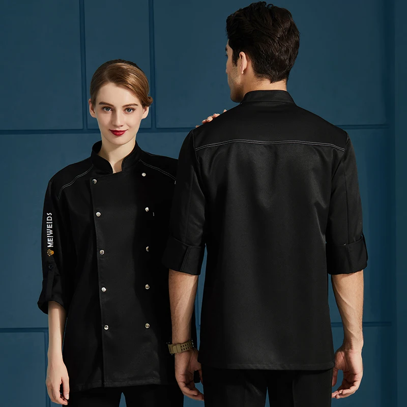 Унисекс Cook Coat ресторанная кухня хлебобулочная униформа для гостиничного