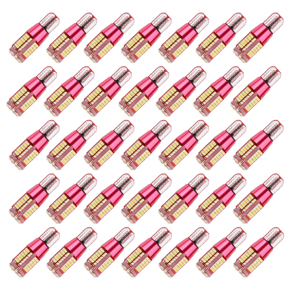 

100 шт./лот оптовая продажа светодиодных ламп T10 168 192 W5W CAN BUS безошибочные автомобильные габаритные огни стояночные огни клиновидная лампа парковочная лампа 57 SMD 3014 12 В