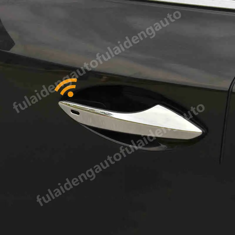

4 шт., хромированные крышки для дверных ручек Lexus NX NX200T/300H 2015-2021 ABS