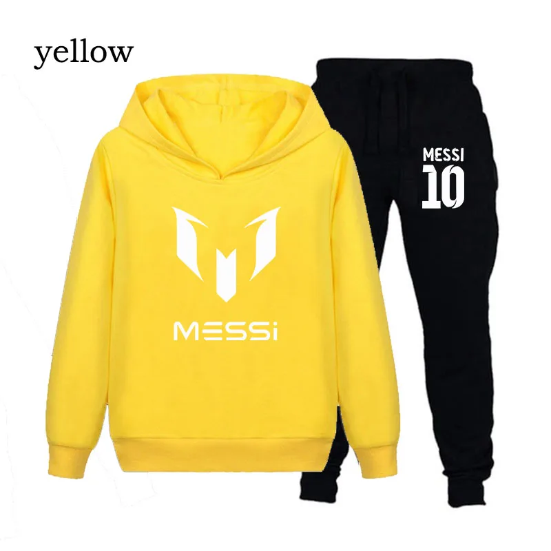 

Conjunto De Ropa Estrella Del FTbol Para NiOs Y NiAs, Sudaderas Con Capucha De Moda, Pantalones Bombachos, Traje Para Correr