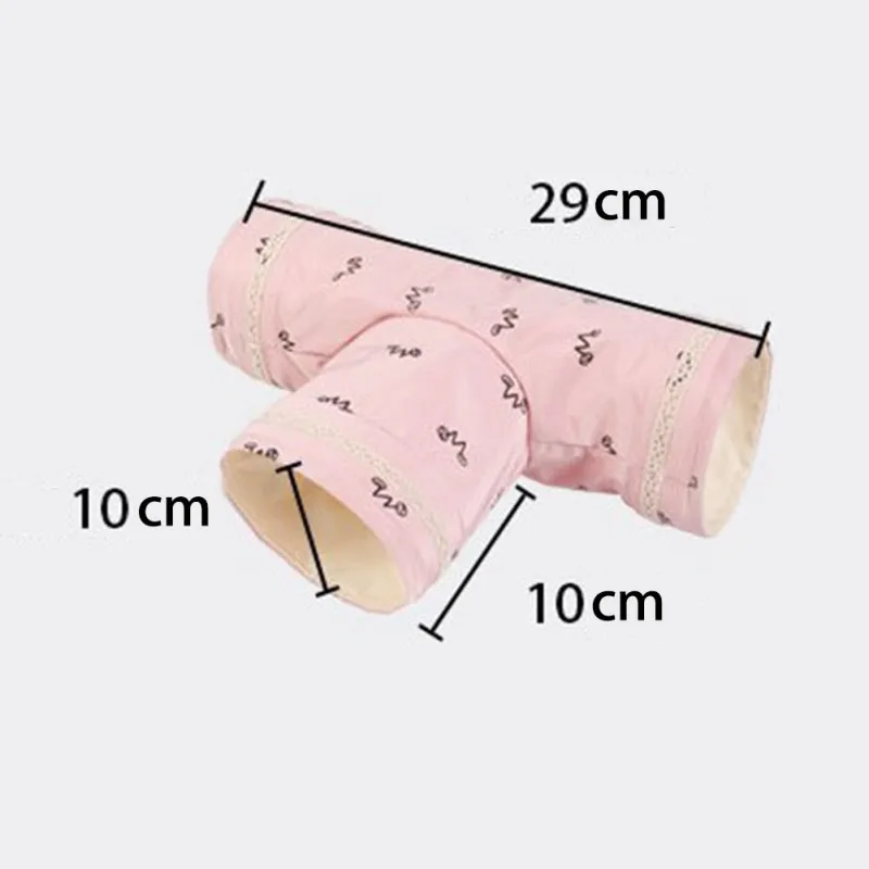 Маленький туннель для животных трубы Гвинея свинка хомяк трехкомпонентный