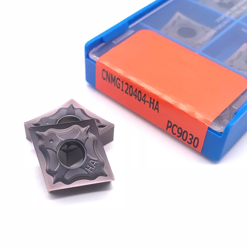 Высокое качество CNMG120404 CNMG120408 HA PC9030 внешний твердосплавный инструмент для обработки деталей вращения вставка для нержавеющей стали