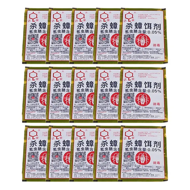 15 шт. тараканами средство от комаров Ловушка яд вредителей портфель Крытый Семья