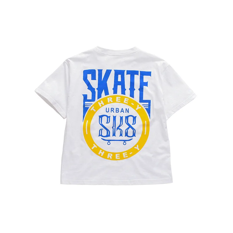 

Girls Boys Carnival Hip Hop Clothing Dance Costumes Kids White Tshirt Tops Jeans pants Kids Jazz Dancing Clothes Street wear