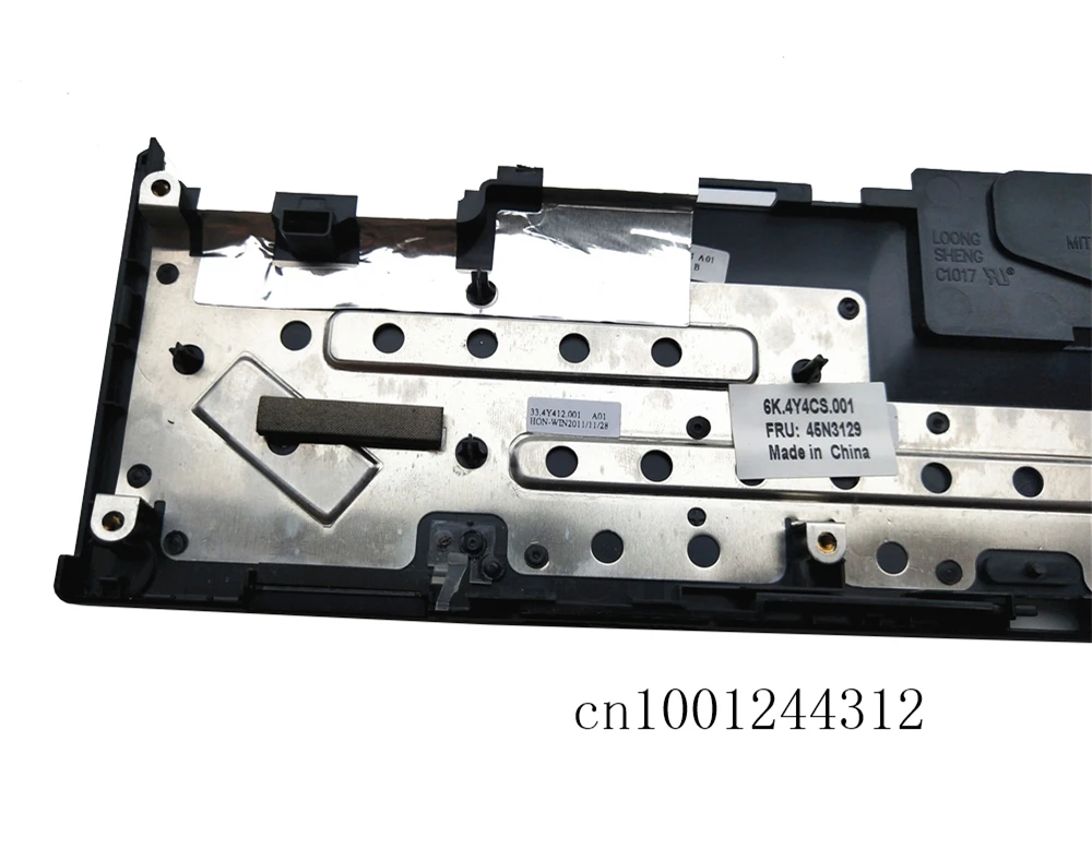 new for lenovo thinkpad x200t x200 tablet palmrest upper case keyboard bezel cover 45n3129 free global shipping