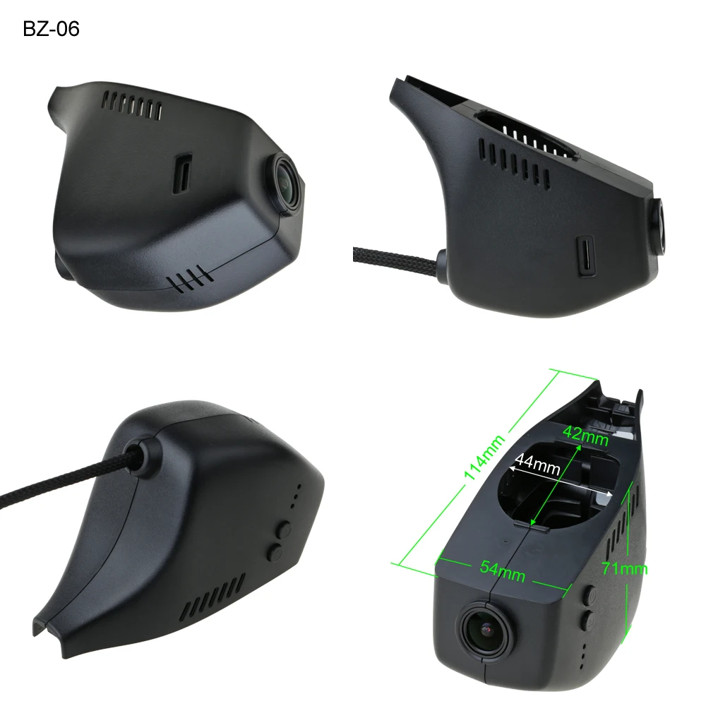 SINOSMART Novatek 96672 Автомобильная Wifi DVR камера для Peugeot 308 408 3008 4008 5008 Управление по