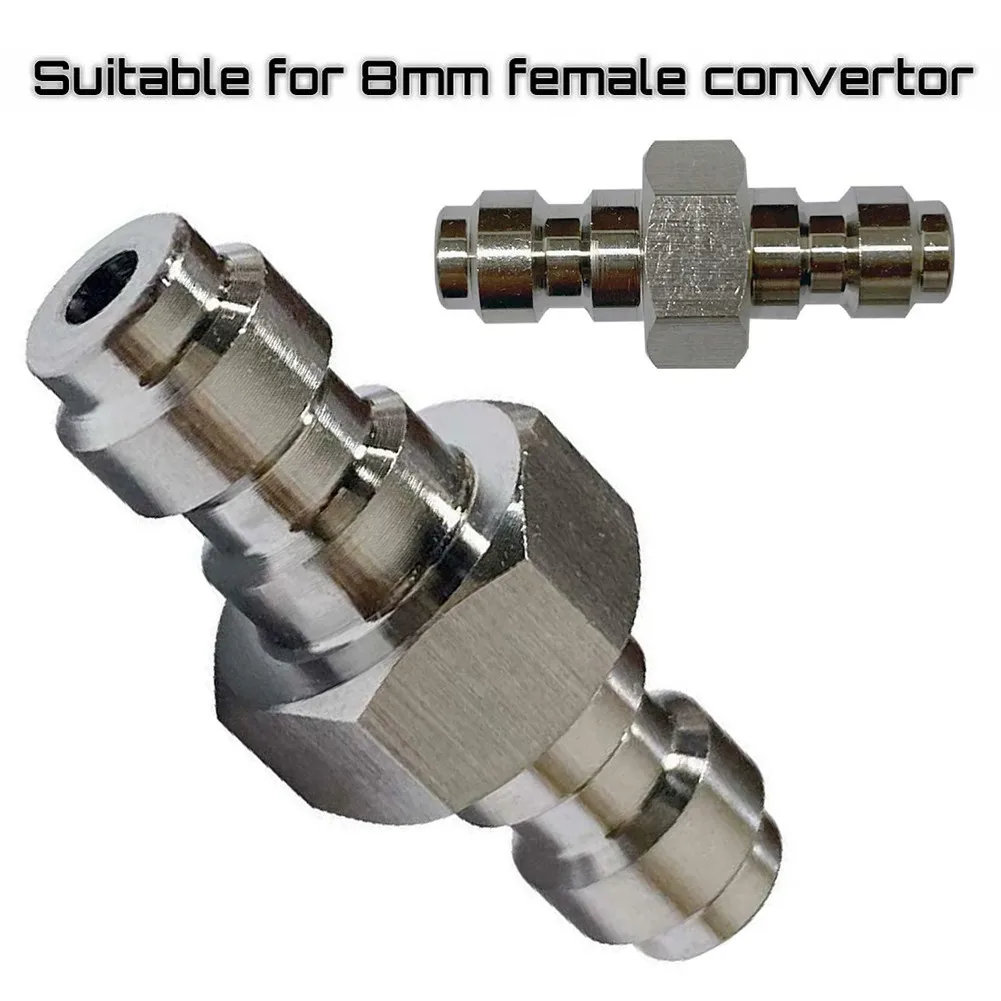 

4500 Psi Quick Connect Adapter Double Male Filling Pacifier For 8MM Female Adapter
