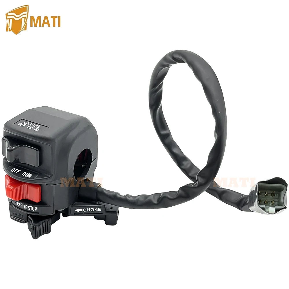 Переключатель на руль для передней фары Kawasaki Bayou Lakota prрий 300 400 KLF300 KEF300 KLF400 KVF400