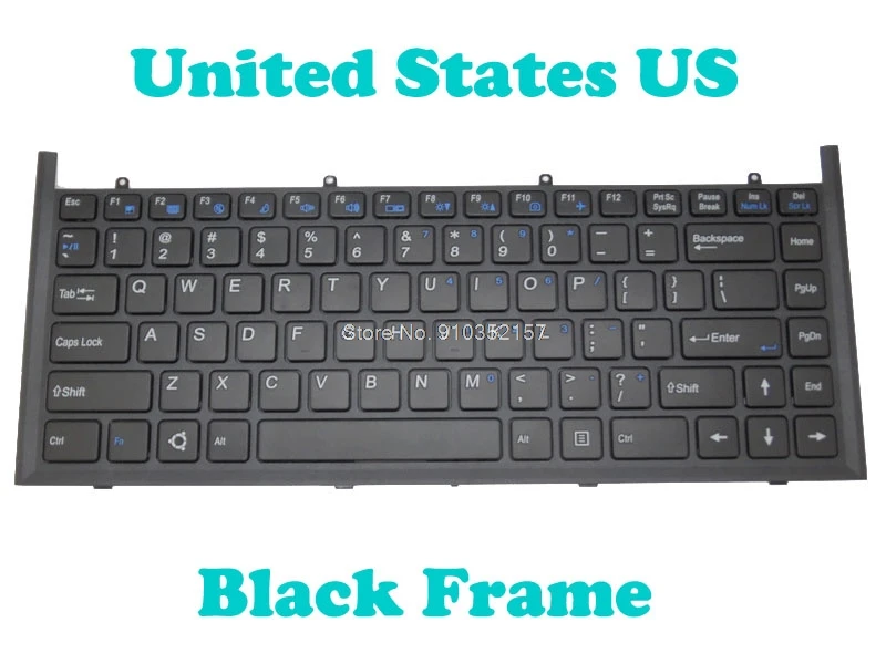 W840SU T английская американская клавиатура для CLEVO MP 12R73U4 430 6 80 W5471 010 1 12R73US W5470