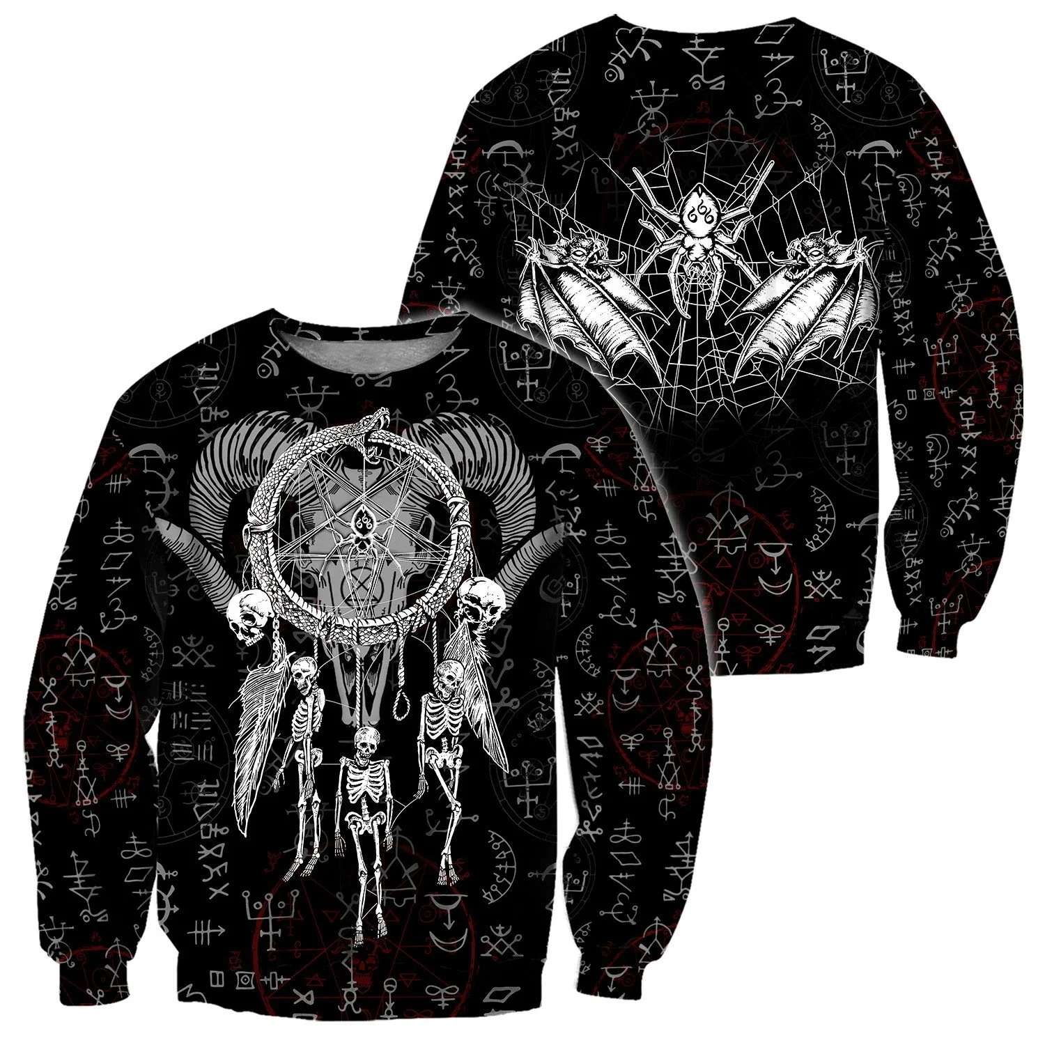 

Satanic Skull Viking Trippy 3D Print Size XS-7XL Hoodie Man Women Harajuku Outwear Zipper Pullover Sweatshirt Casual Unisex-10